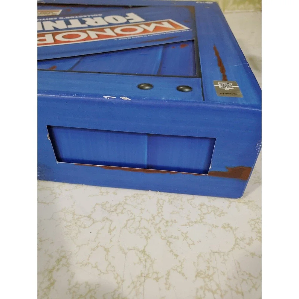 Monopoly Fortnite Collector's Edition Board Game Hasbro Gaming 100% Complete